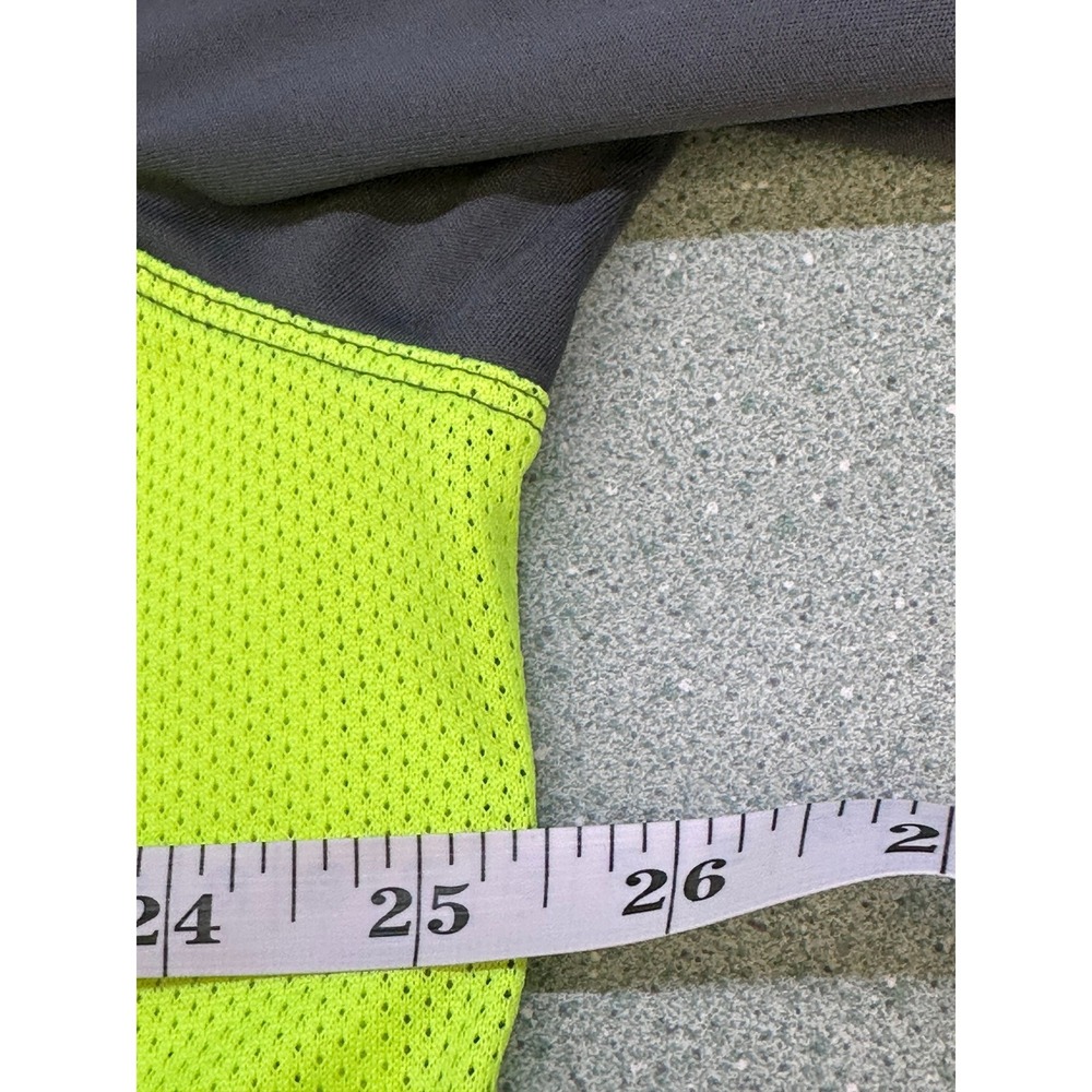 Nike Golf Polo Shirt Mens XL Grey Neon Volt 2022 Warren Cup Performance - Picture 7 of 10